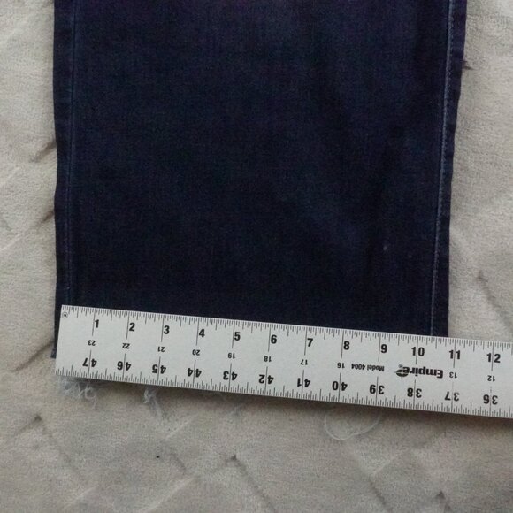 Wit & Wisdom Cropped Wide Leg Jeans Womens 8 Stretchy Blue Denim - Picture 8 of 10